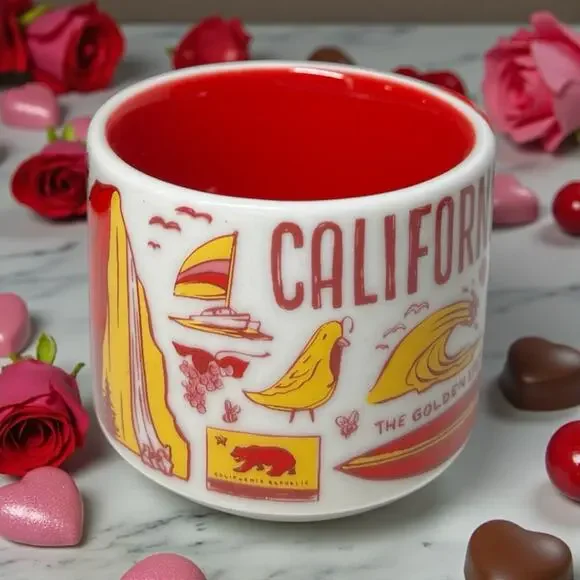 Starbucks California Been There 2oz ORNAMENT Mug MINI NWT Box – NOT FULL SIZE